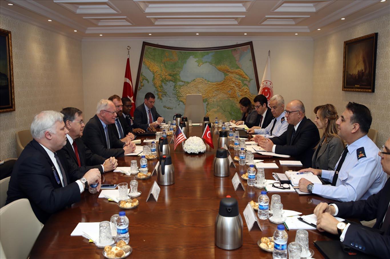 A Meeting Held Between the Delegations of Turkey and the U.S.